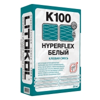 Клей для крупноформатных плит LITOKOL HYPERFLEX K100 Белый